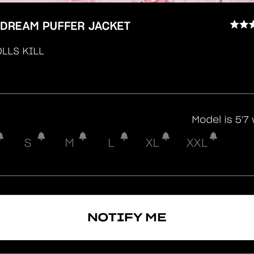 Dolls Kill Pink Faux Fur Hood Butterfly Bomber Jacket - Picture 8 of 8